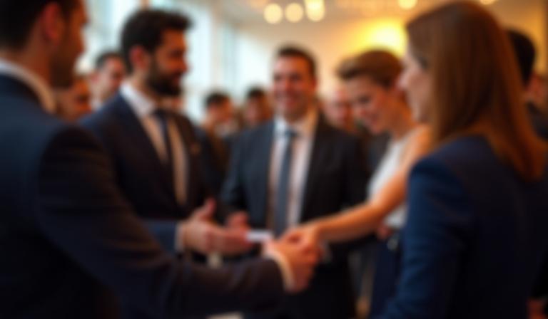 Professional networking leading to talent acquisition