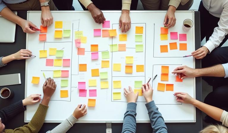 Strategic planning board for workforce planning